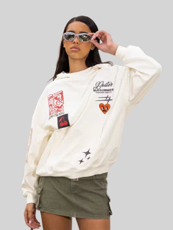 Loiter Patchwork Hoodie