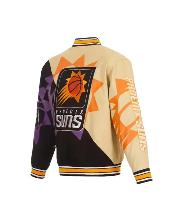 Madison Nelson Phoenix Suns Split All Over Jacket  - Recreated