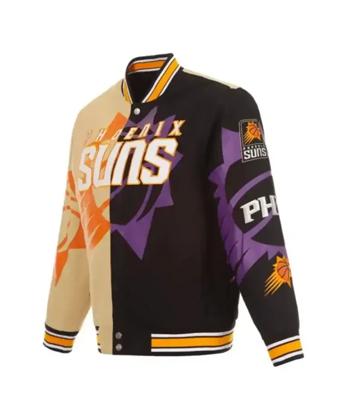 Madison Nelson Phoenix Suns Split All Over Jacket  - Recreated