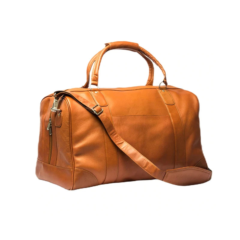 Men’s Carry-On Tan Duffle Bag For Traveling
