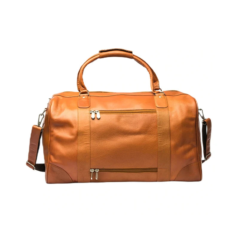 Men’s Carry-On Tan Duffle Bag For Traveling