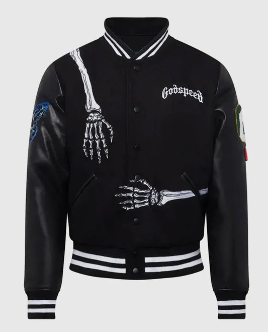 Godspeed James Blake Letterman Varsity Jacket  - Recreated