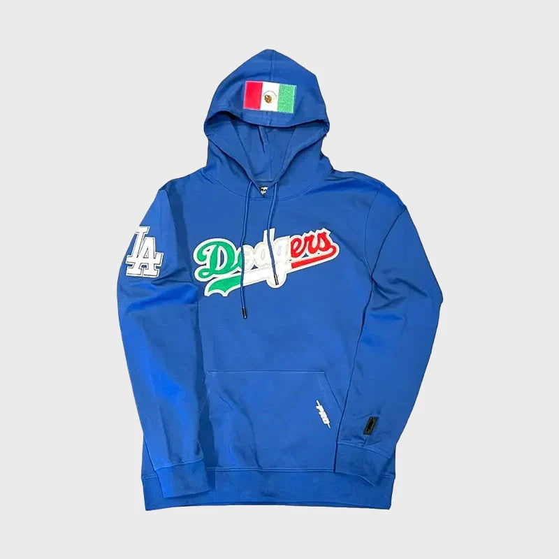 Los Angeles Dodgers Mexico Wordmark Hoodie