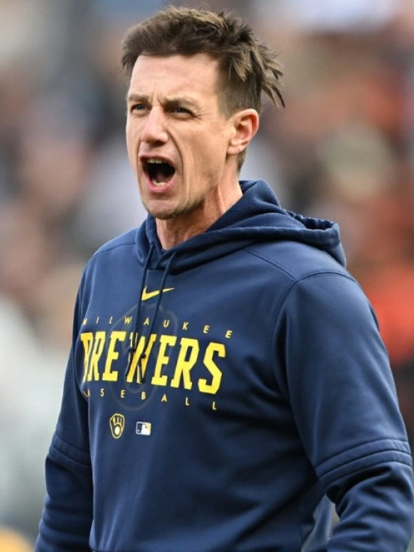 Craig Counsell Milwaukee Brewers Hoodie