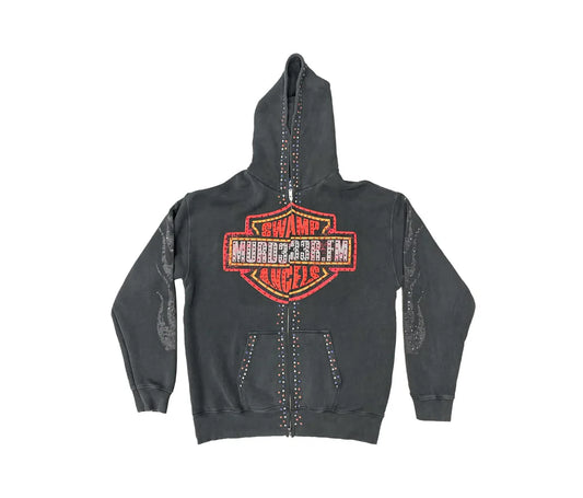 Bloody Osiris Murd333r Rhinestone Hoodie