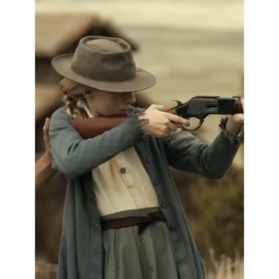 Murder At Yellowstone City 2022 Anna Camp Trench Coat