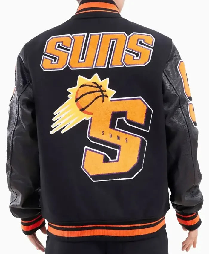 NBA Phoenix Suns Mashup Logo Varsity Jacket  - Recreated