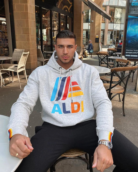 Tommy Fury Aldi Grey Hoodie
