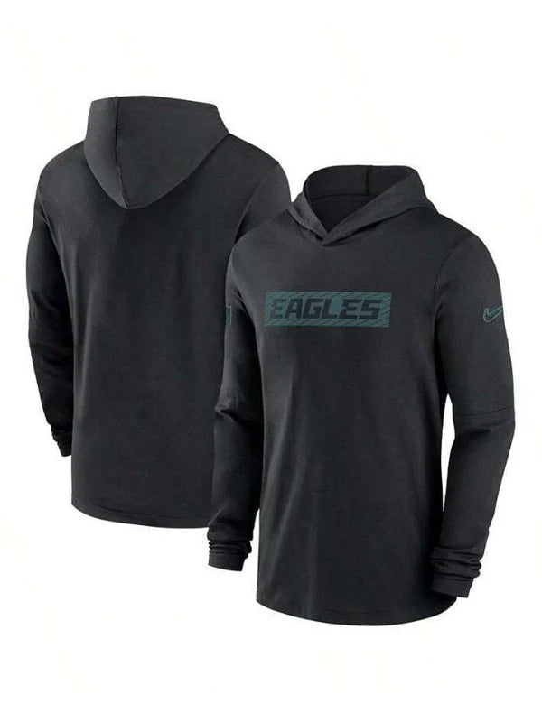 Philadelphia Eagles Sideline Hoodie Long Sleeve T-Shirt