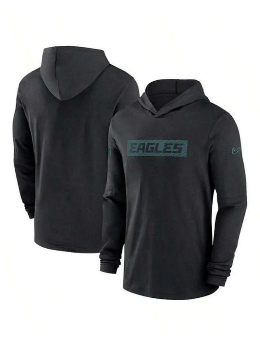 Philadelphia Eagles Sideline Hoodie Long Sleeve T-Shirt