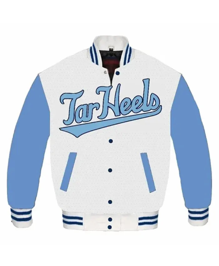 North Carolina Tar Heels Varsity Jacket  - Recreated