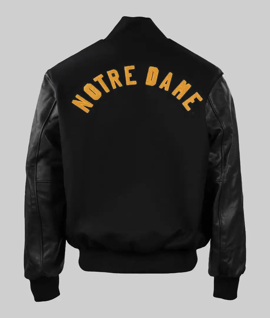 Notre Dame Rudy Irish Varsity Jacket