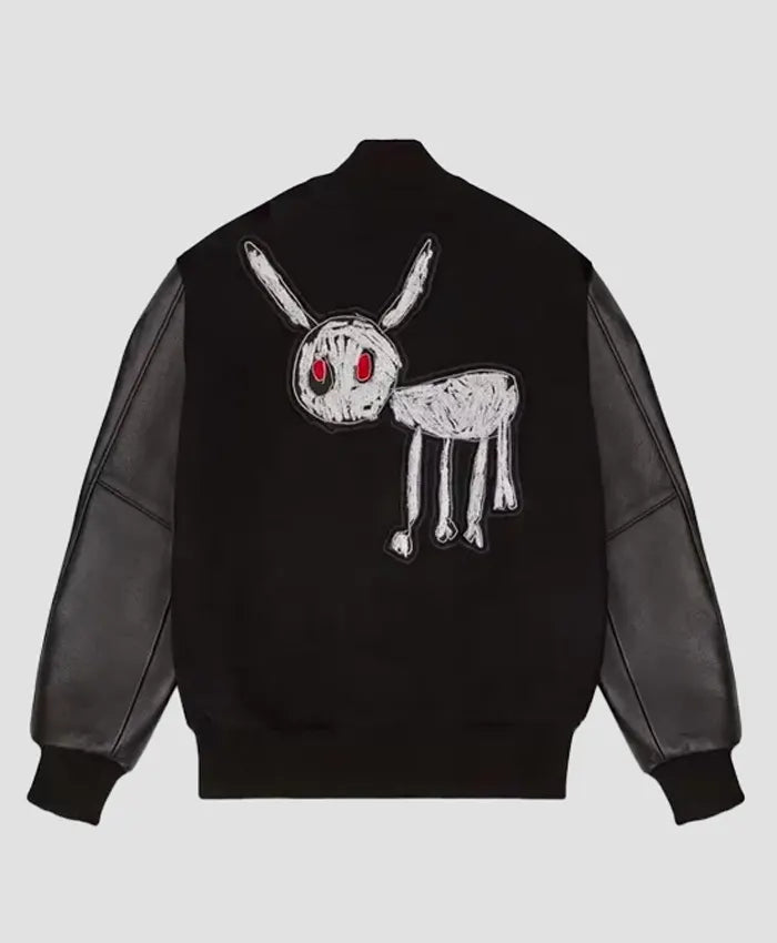 For All The Dogs Varsity Jacket - Recreated