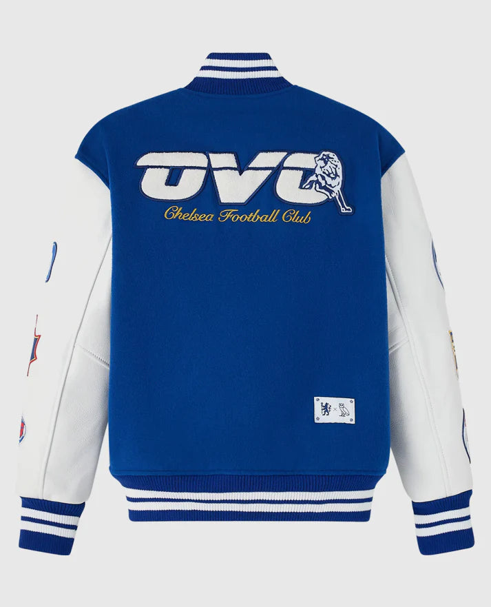 Recreated - Chelsea FC OVO Varsity Jacket  - Recreated