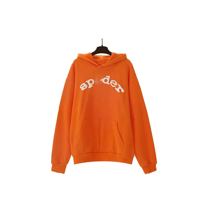 Orange Spider Hoodie