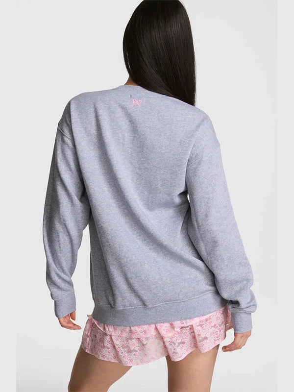 PINK x LoveShackFancy Crew Sweatshirt