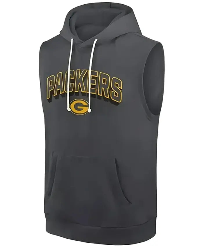 Packers Matt Lafleur Grey Fleece Hoodie  - Recreated  - Recreated