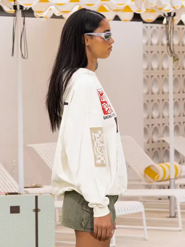 Loiter Patchwork Hoodie