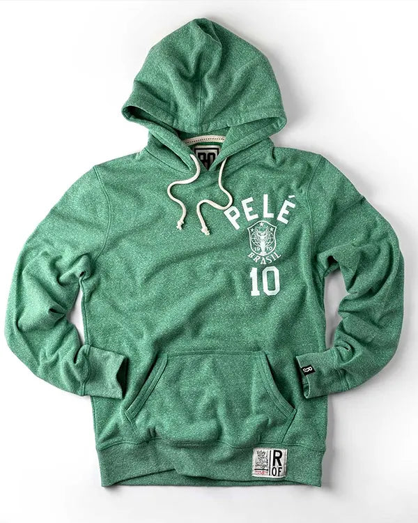 Pel’ Brasil 10 Green Hoodie