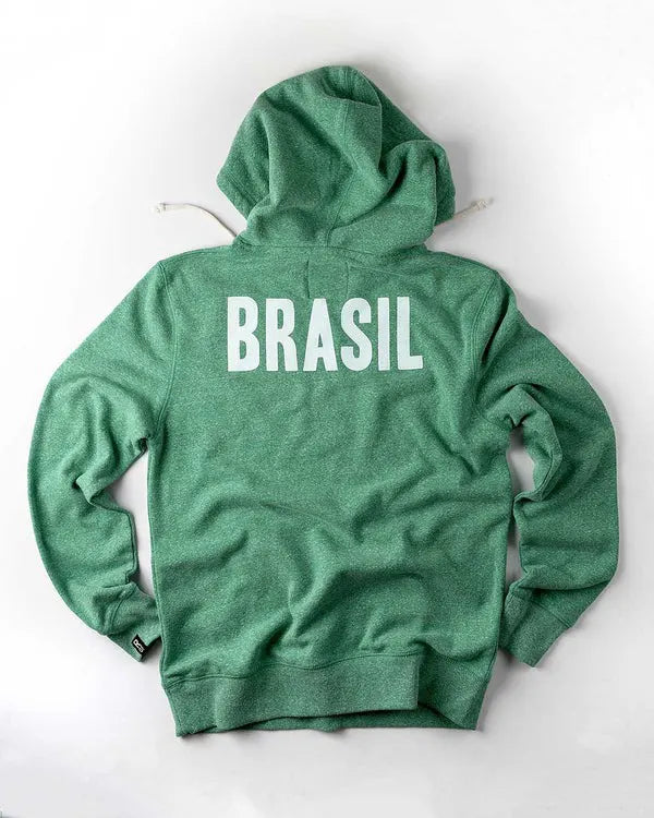 Pel’ Brasil 10 Green Hoodie
