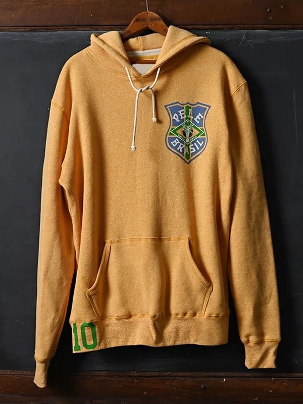 Pel’ Brasil Gold Hoodie