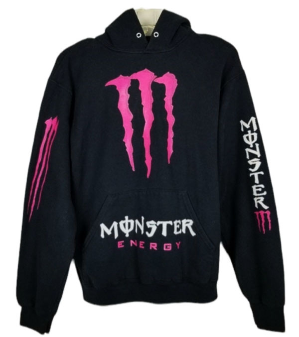 Pink Monster Energy Hoodie