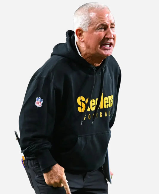Danny Smith Pittsburgh Steelers Black Hoodie