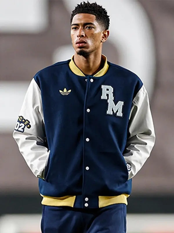 Real Madrid Varsity Jacket  - Recreated