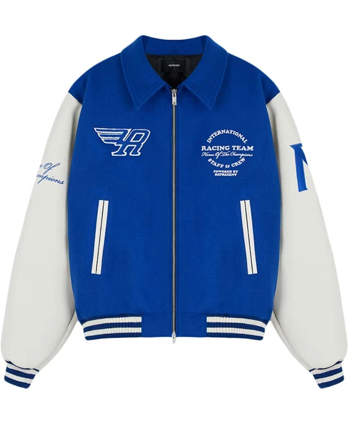 Represent Racing Varsity Jacket  - Recreated