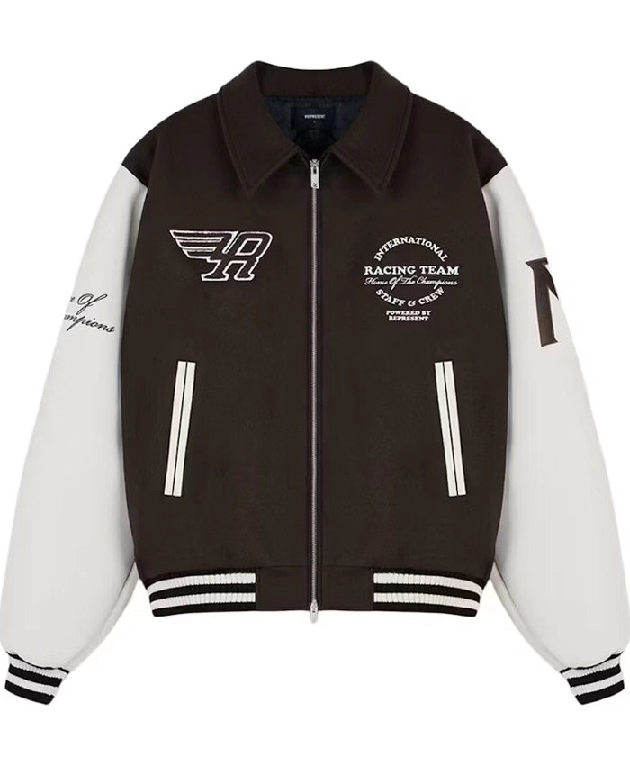 Represent Racing Varsity Jacket  - Recreated