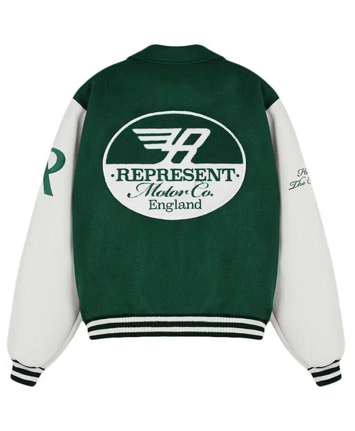 Represent Racing Varsity Jacket  - Recreated