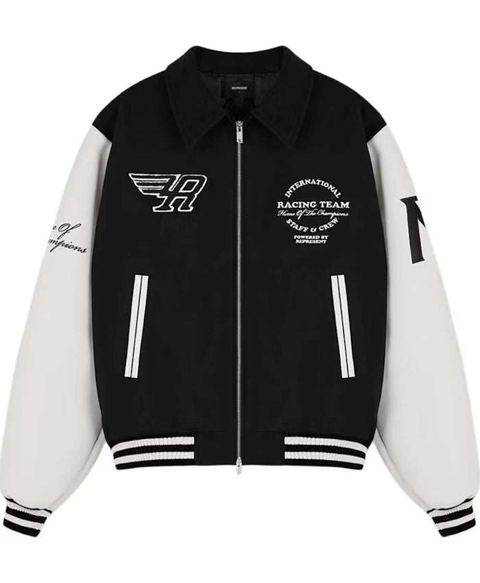 Represent Racing Varsity Jacket  - Recreated