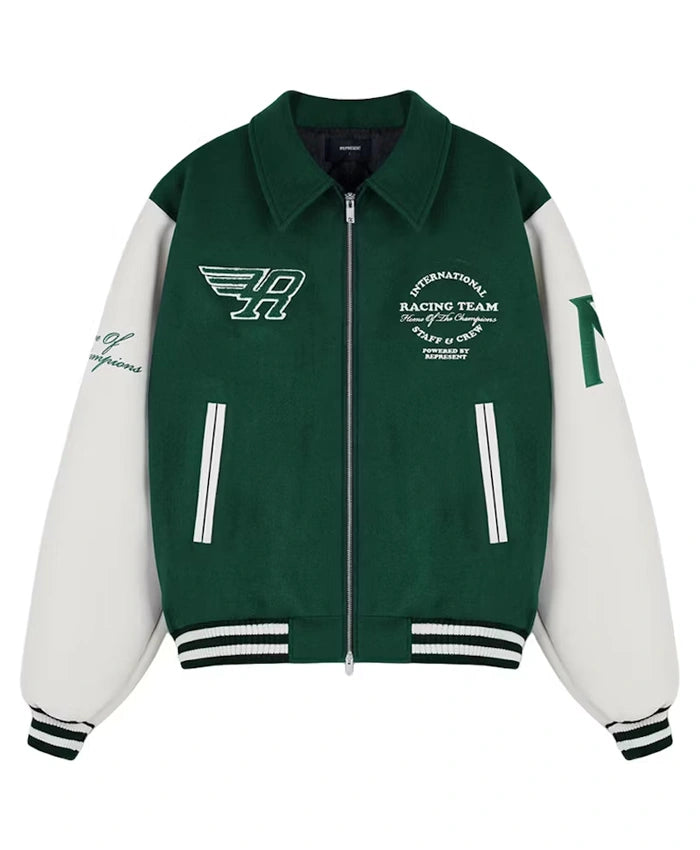 Represent Racing Varsity Jacket  - Recreated