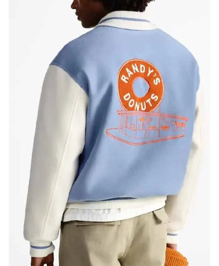 Ryan Gosling Randy’s Donuts Varsity Jacket  - Recreated