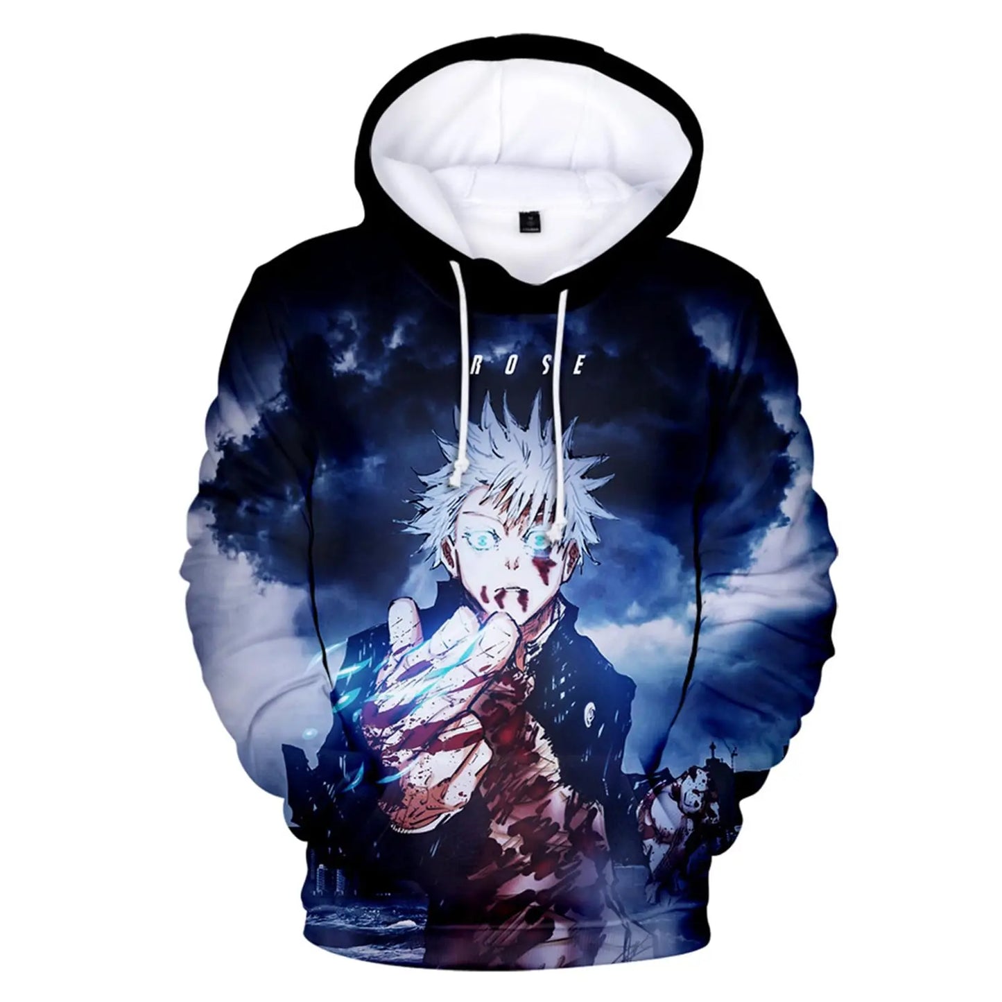 Anime HD Printing Mens Women Universal Hoodies Autumn Fashion Street Men Sweatshirts Casual Loose Men Clothing Tops Hoodies