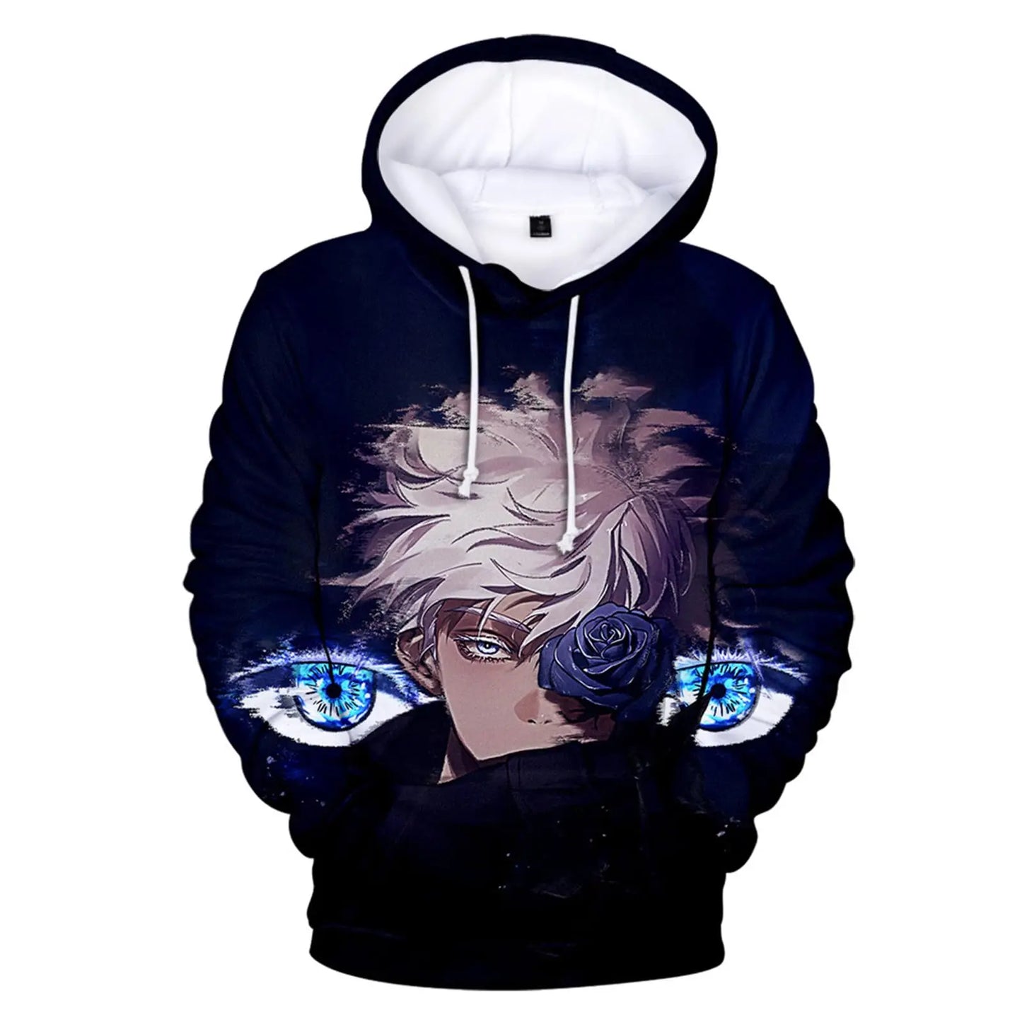 Anime HD Printing Mens Women Universal Hoodies Autumn Fashion Street Men Sweatshirts Casual Loose Men Clothing Tops Hoodies