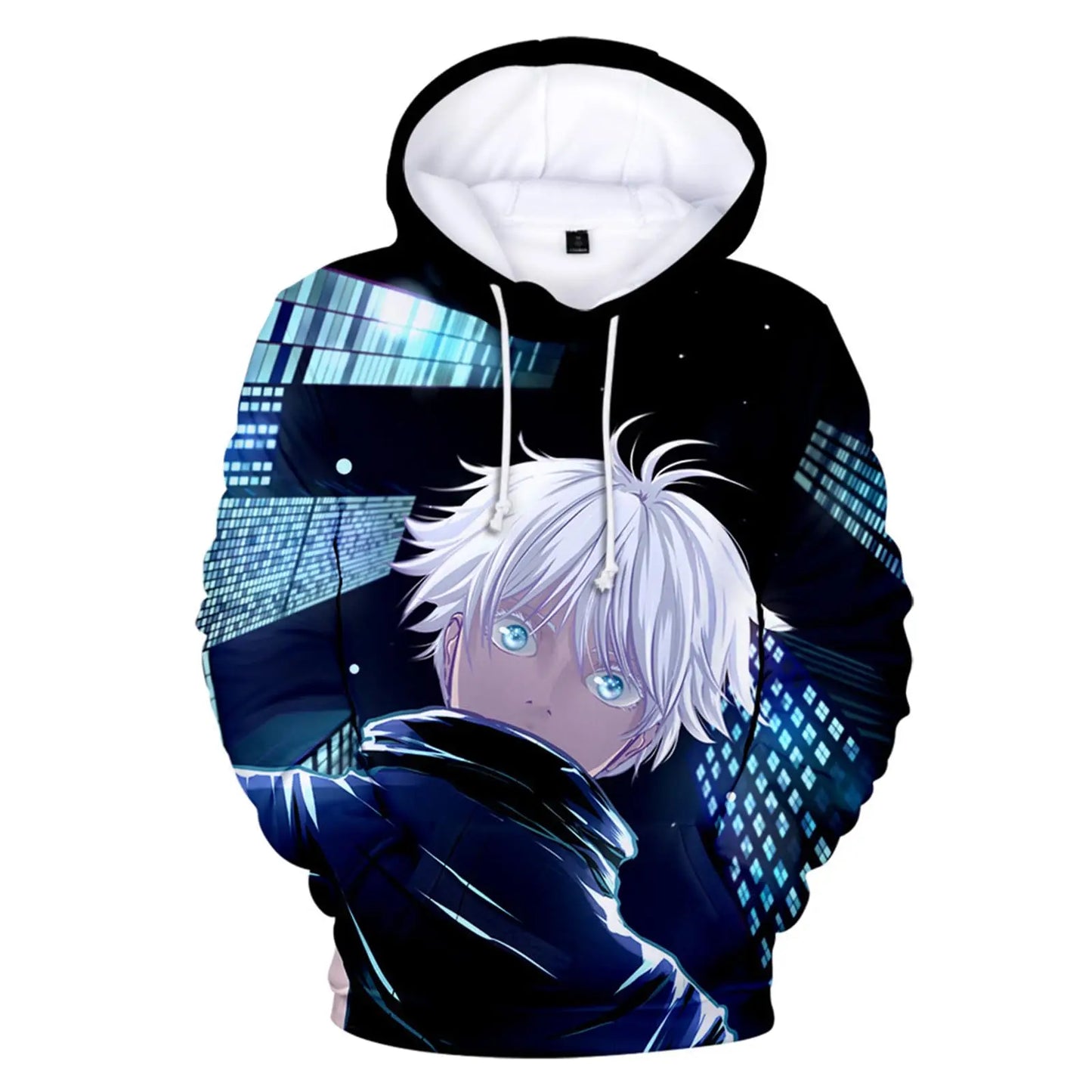 Anime HD Printing Mens Women Universal Hoodies Autumn Fashion Street Men Sweatshirts Casual Loose Men Clothing Tops Hoodies