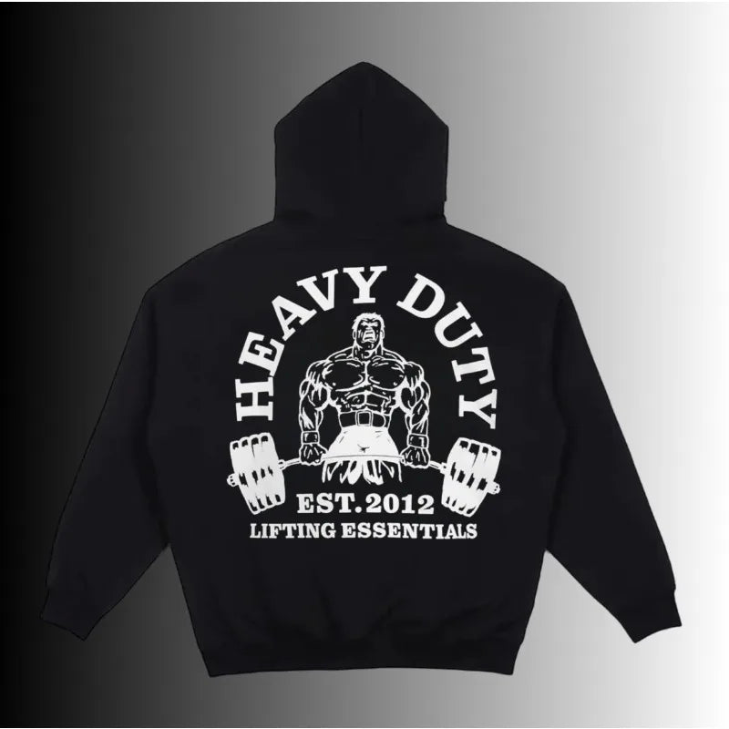 Wake The Beast Printed Men's and Women's Cotton Hoodies Without Drawstring Loose Warm Sweater Long Sleeve Plush Pullover