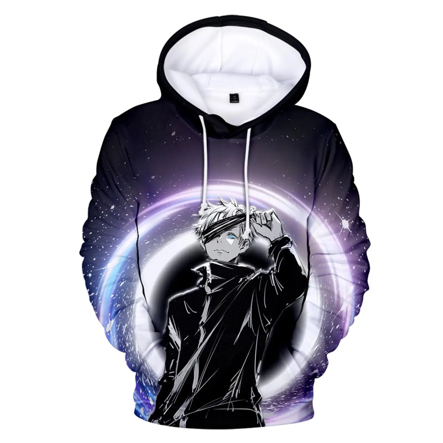 Anime HD Printing Mens Women Universal Hoodies Autumn Fashion Street Men Sweatshirts Casual Loose Men Clothing Tops Hoodies