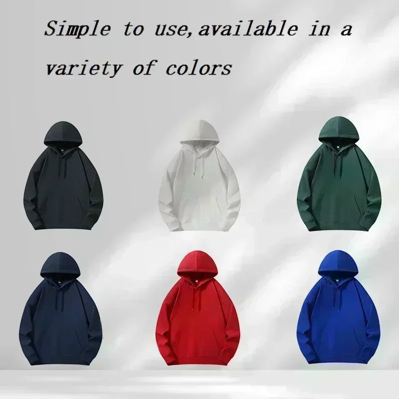 Wake The Beast Printed Men's and Women's Cotton Hoodies Without Drawstring Loose Warm Sweater Long Sleeve Plush Pullover