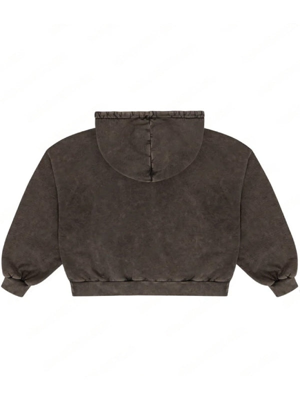 True Drew Boxy Hoodie Brown – Recreated Vintage Edition