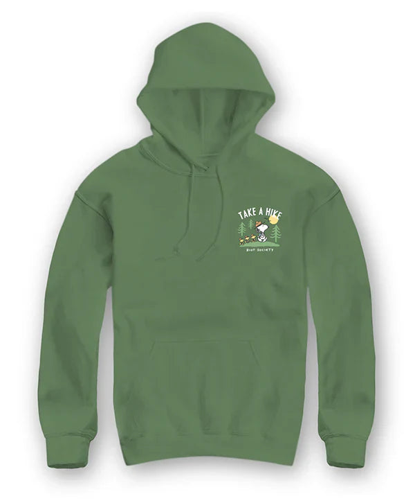 Riot Society Peanuts Snoopy Take a Hike Hoodie