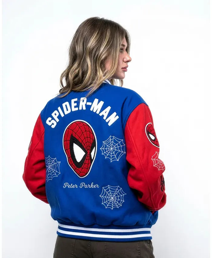 Spider Man Varsity Jacket  - Recreated