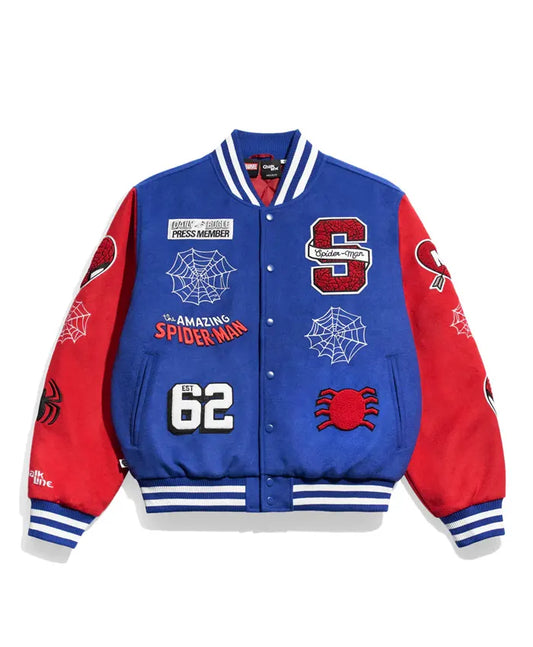Spider Man Varsity Jacket  - Recreated