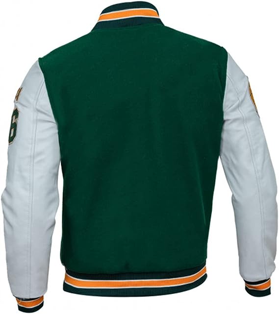Stranger Things S4 Green Baseball Varsity Jacket