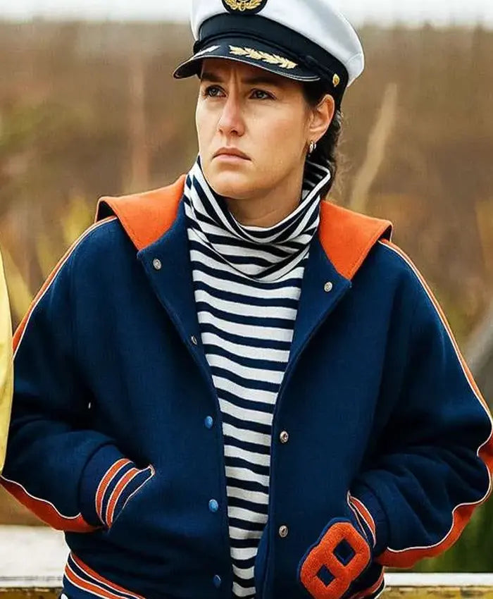 Such Brave Girls S02 Lizzie Davidson Blue Varsity Jacket  - Recreated