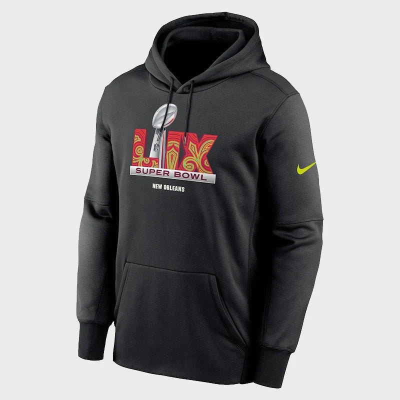Super Bowl LIX Nike Black Club Hoodie
