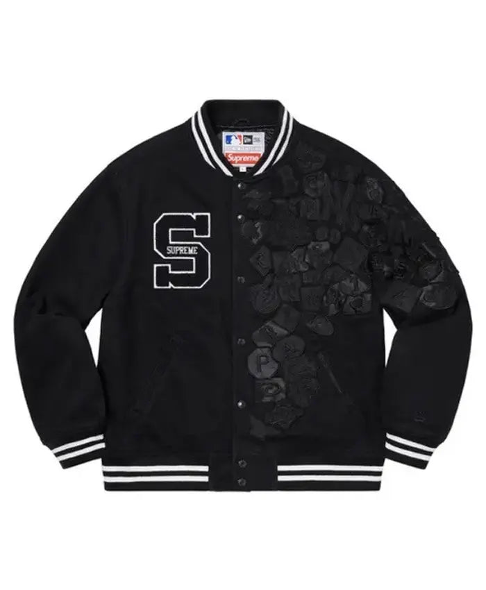 Supreme x New Era x MLB Varsity Jacket  - Recreated