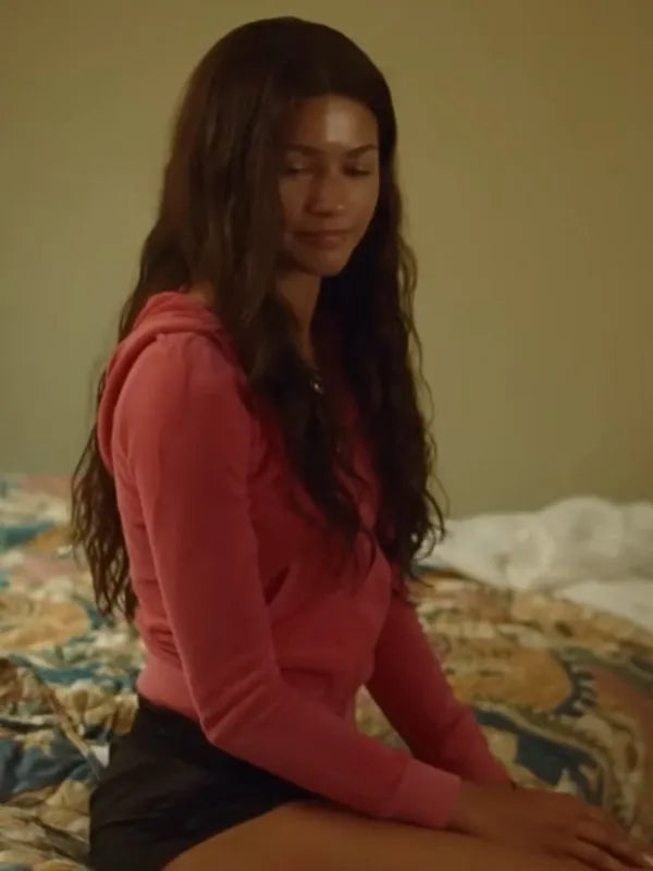 Zendaya Challengers Pink Hoodie — Recreated Inspired Edition