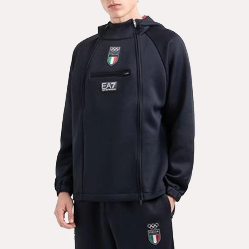 Paris 2024 Olympics Italia Zip Up Hoodie
